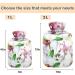 Naanle Tropical Flower Hawaii 2L Hot Water Bottle - Transparent Large Ideal for Bed Hand & Foot Pain Relief Heat & Cold Therapy - Buy Online on GoSupps.com