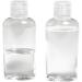 Hand Disinfectant Bottles - 50 Pack 57ml Travel Size Empty with Hinged Lid for Liquids Gels and Lotions - Buy Online on GoSupps.com