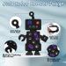 HHMY Robot Shape Silicone Teething Toy for Babies 0-36 Months - Baby Teether Sensory Toy for Infant - POP Fidget Teething Toy - Buy Online on GoSupps.com