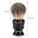 Pure Roof Hair Rasis Brush | Professional Men's Beard Brush | Wooden Handle | Facial Cleaning & Foaming Razor Brush | Ideal for Salon Gifts & Travel - Buy Online on GoSupps.com