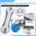 3 Suction Cup Grab Bars for Bathtubs and Showers 2 Pcs Shower Handles for Elderly for Wall Heavy Duty Safety Grip Handicap Grab Bars Removable Strong No Drilling Bathroom Accessories - Buy Online on GoSupps.com