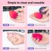 Hygea Beauty Makeup Sponge Set of 5 - Non Latex Teardrop Blending Sponges for Cream, Powder, and Liquid Makeup - Multicolor - Buy Online on GoSupps.com