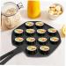 HOMSFOU Snail Pan Meat Balls Seafood Dish Crepe Pancake Pan Maker Skillet Poffertjes Pan Baking Plate Octopus Ball Pan Electric Griddles Escargot Grilling Plate Pie Iron Quail Eggs - Buy Online on GoSupps.com