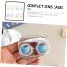 JECOMPRIS 16-Piece Make-Up & Contact Lens Container Set | Portable Storage Box for Cosmetics & Lenses - International Shipping Available - Buy Online on GoSupps.com
