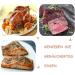 ACONDE Smoking Hooks - 5 Pack Stainless Steel Hanging Hooks for Smoked Fish Meat & Sausage | 21cm - Buy Online on GoSupps.com