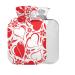 Heart Valentine Hot Water Bottle with Cover 1L Small Hot Water Bag for Pain Relief Hot and Cold Compress BPA Free