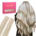 If Salife Tape Extensions Real Hair Ashblond Highlights Platinblond 10pcs Tape In Extensions Real Hair 20g 25cm Invisible Hair Experiences Invisable Hair Invisible Glatt Tape Needpacking for Girls 25cm 20g 10PCs #17a/60a Ashblond Highlights Platinblond