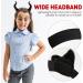 FRCOLOR Ox Horn Headband Halloween Animal Horn Headband Bull Costume Headwear Party Dress Up Favors - Buy Online on GoSupps.com