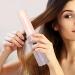 Buy Cordless Hair Straightener - 2 in 1 Curler & Straightener | Portable USB Wireless Hair Iron for Women - Pink - Buy Online on GoSupps.com