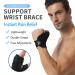 Thumb Support Brace - Pain Relief for De Quervain s Wrist Tendonitis Arthritis & Sprains (Right) | International Shipping Available - Buy Online on GoSupps.com