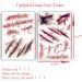 Large Horror Fake Bloody Wound Stitch Scar Temporary Tattoo Stickers - 6Pcs - Buy Online on GoSupps.com
