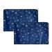 ZATOOTO Car Sun Shades - Sun Shades for Car Baby/Kids/Pets/Adults Car Curtains with UV Rays Protection Privacy Protection Black(2 PCS) (Blue) 50*78cm Blue star