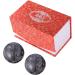 Minkissy 6-Piece Natural Jade Fitness & Rehabilitation Balls | Massage & Trigger Balls for Seniors | Baoding Health Balls for Elderly Wellness - Buy Online on GoSupps.com