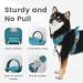 Pawaii Dog Harness for Small Dogs - Adjustable Reflective Anti-Pull with Handle - Breathable Padded Design (Chest 43-55cm) - Teal Green - Buy Online on GoSupps.com