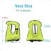 Adjustable Inflatable Snorkel Vest for Adults and Kids - Green | Water Sports Safety Gear | SOLY - Buy Online on GoSupps.com
