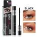 Intense Black Volume Mascara 4D Silk Fiber Mascara Eyelash Extension Effect Mascara Waterproof Formula Amplified Effect & Extended Hold Lengthening Curling - Buy Online on GoSupps.com