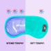 Cooling & Warming Eye Mask | Turquoise Face Mask for Dark Circles Migraines Blepharitis & Swollen Eyes - International Shipping Available! - Buy Online on GoSupps.com
