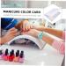  Gogogmee Portable Nail Color Display Board Manicure Show Holder for Colors Compact Practical for Nail Enthusiasts Professionals for Quick Color Selection Stylish Nail Art - Buy Online on GoSupps.com