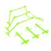QUICKPLAY PRO Adjustable Height: 6", 9" + 12" The Original All-in-One Speed Hurdles (Set of 6) Speed Training Hurdles, Agility Hurdles and Plyometric Hurdles