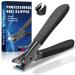 Nail clippers for thick nails professional nail clippers set for women men and seniors Ultra sharp nail zwicker for toenails & fingernail black