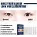 Lace double eyelid sticker with waterproof invisible double eyelid pull strip sticker with fork rod and tweezers suitable for wearing hats sagging uneven and single eyelids - Buy Online on GoSupps.com