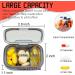 MICARA 3-Pack Small Pill Case | Cute Travel Pill Organizer with 3 Compartments | Portable Medicine & Vitamin Holder | Easy to Open for Supplements - Buy Online on GoSupps.com