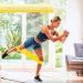 Buy Exercise Resistance Bands Set - 5 Natural Latex Workout Bands with Handles for Pilates Stretching Yoga & Home Fitness | International Shipping - Buy Online on GoSupps.com