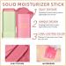 Newbang Glow Blush Stick 2 Pack - Multi-Purpose Cream Rouge for Cheeks Waterproof Natural Matte Blush Travel-Friendly Tinted Moisturizer in Shy Pink - Buy Online on GoSupps.com