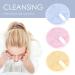 FRCOLOR 3Pcs Makeup Remover Pads - Soft Cleansing Cotton Round Beauty Sponge for Effortless Makeup Removal - Buy Online on GoSupps.com