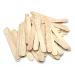 100 Natural Wooden Disposable Wax Spatulas for Hair Removal - Hygienic Smooth Waxing Sticks for Body Face Legs & Bikini - Buy Online on GoSupps.com