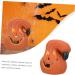 HOMSFOU Pumpkin Lantern Ornament Halloween Decor Trick or Treat Pumpkin Lamp Plastic Jack o Lantern Pumpkins Festival Ornament Halloween Lantern Halloween Light Decor 3d Hollow Out Pe Led Orange 16X12CM - Buy Online on GoSupps.com