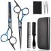 Hairdresser shears haircutting scissors Effilier scissors set fcysy hairdresser scissors professionally hair scissors set scissors hair cutting hairdresser hairstore children dog effilant scissors hairdresser professional blue blue black