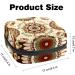 Portable Storage Bags for Women's Bandages & Menstrual Products - Aesthetic Retro Mandala Flower Design | Perfect Holder for School & Office - Multicolored 10 Pack - Buy Online on GoSupps.com