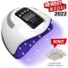 ZUKOMORE 2022 UV LED Nail Lamp 280W for Gel Nails - Professional Nail Dryer with 66 LEDs, Automatic Sensor, 4 Timer Settings | Beetles Led Nail Lamp + 10 Pcs Reusable Nail Files - Sunx11 - Buy Online on GoSupps.com