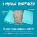 WetNDri Stay Wet Palette Kit for Acrylic Miniature Painting - 50pc Pallet Paper, 2 Sponge, Warhammer 40K Model Paint Brush Holder - Paint Mixing Storage Container with Lid - Buy Online on GoSupps.com