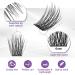 FLOMAZE 120 Cluster Lash Extensions - DIY Individual False Eyelashes for Natural Glamour Look (12mm) - Buy Online on GoSupps.com