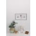 Pearhead Babyprints Rustic Wood Frame - Nursery Decor Keepsake with Baby Handprint and Footprint - Distressed Wood Design - Buy Online on GoSupps.com