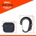 Gear Aid Heroclip (Small) Carabiner Hooks - Versatile Clip for Bags Lanterns Strollers & More | Black - International Shipping Available - Buy Online on GoSupps.com