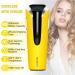 Automatic Curling Iron - Cordless Professional Hair Curler | 3 Temps & Anti-Tangle | Quick 4s Styling - Yellow - Buy Online on GoSupps.com