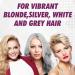 Purple Shampoo and Conditioner Set - Sulfate-Free (2 x 16.9 fl oz) - Hydrating Toner for Platinum Blonde, Silver, Light, Grey Hair - Salon-Grade Shimmer Correction - Advanced Formula - Buy Online on GoSupps.com