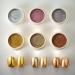 Poudre de paillettes ongles kit de poudre ongles chrom - 6 couleurs paillettes Fingernail Chrome - Poudre de peinture ongles chatoyante pour le festival les rencontres le maquillage l'Hallo 01 UN - Buy Online on GoSupps.com