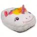 Mijoma-cozy plush foot warmer 100% polyester versatile designs perfect for relaxation and heat therapy OneSize 35 x 28 cm both feet fit!(Unicorn)