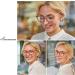 AMOMOMA Retro Square Blue Light Blocking Reading Glasses for Women - Transparent Brown+c3 Grey Tortoise 1.5x | AM6033 C2 - Buy Online on GoSupps.com