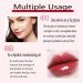 Natural Plumping Lip Gloss with Fruit Extracts | Color Changing Lip Plumper Gloss | Moisturizing Lip Oil Tint (6pcs) - Buy Online on GoSupps.com