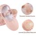 Memory Ballet Shoes for Girls - Canvas & Leather Split Sole Dance Slippers for Toddler/Little/Big Kid - 9 Toddler, Ballet Pink - Buy Online on GoSupps.com