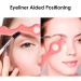 Eyeliner Applicator Tool Silicone Eyeliner Tool for Perfect Eyebrows | Multifunctional Eyeliner Makeup Tool Eyeliner Applicator Tool for Women Girls Pochy Pink - Buy Online on GoSupps.com