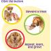 Brightkins Smarty Pooch Training Clicker - American Football Style Dog Clicker for Effective Training | Flexible Hand Loop | Enhance Dog Behavior Solutions - Buy Online on GoSupps.com