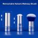 Brush Master Retractable Kabuki Makeup Brush - Portable Travel Powder Brush in Blue - Buy Online on GoSupps.com