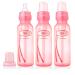 Dr. Brown's Girls' 6-Pack 8 oz. Bottles - 3 Lavender, 3 Pink - Natural Flow Design - Buy Online on GoSupps.com