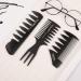 Phoetya 3pcs Professional Styling Comb Set | Retro Detangler Hairbrush for Men | Hair Care Accessories | Perfect for Long Hair & Showers - Buy Online on GoSupps.com